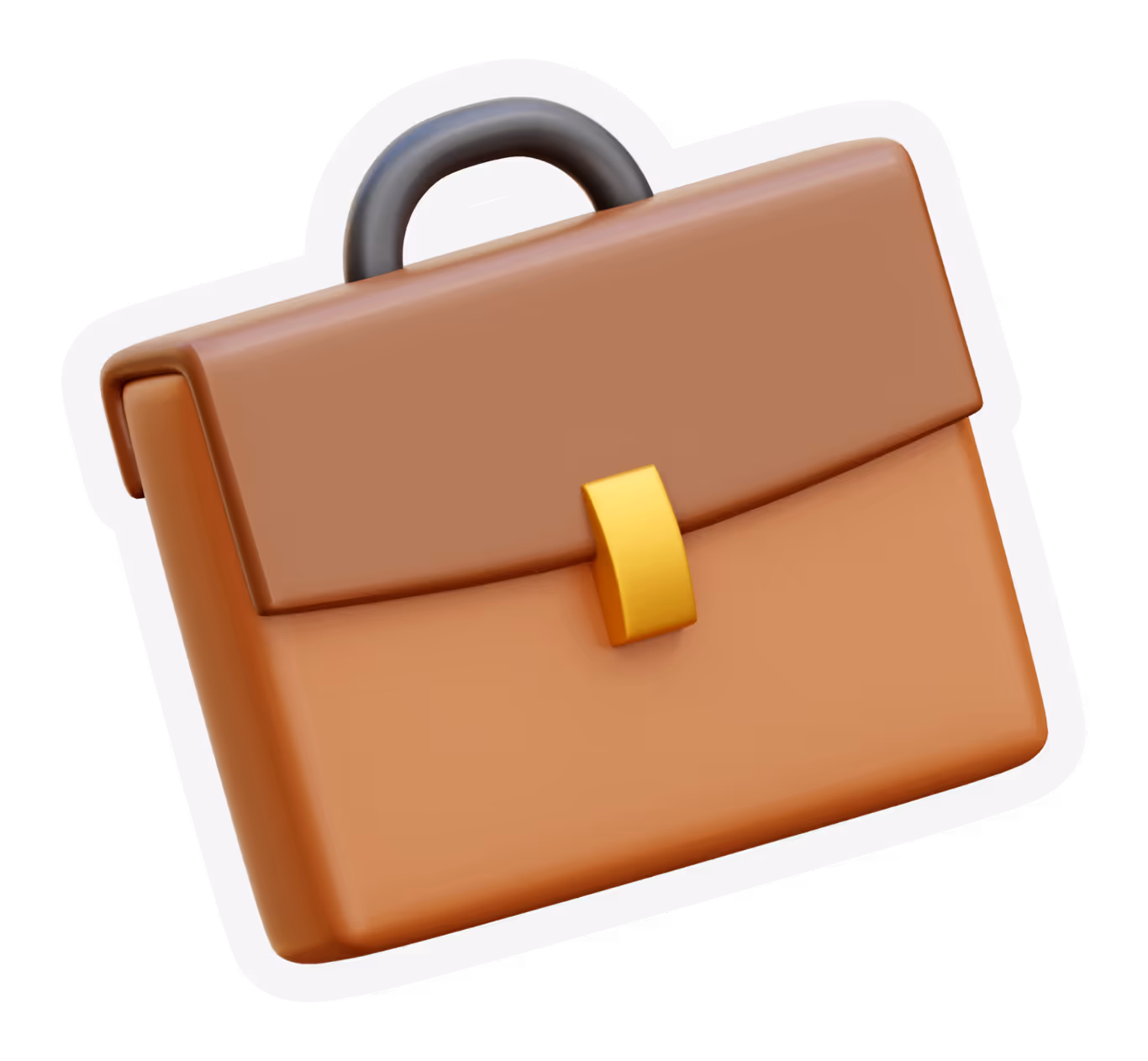 a work bag 3D icon